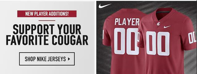 WSU Cougars Jersey